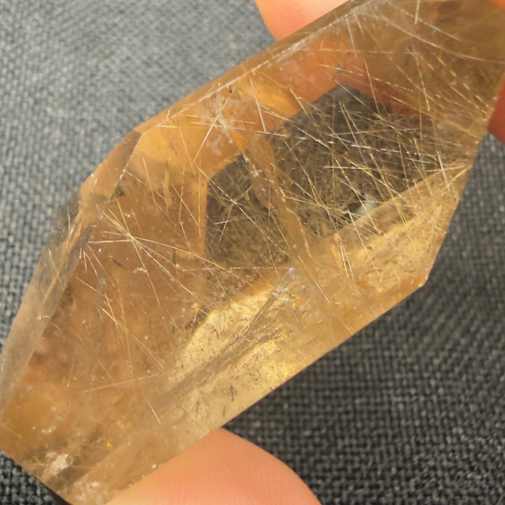 Smoky Rutilated Quartz Free Form - Picture 5 of 9